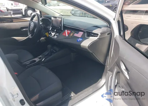 2021 Toyota Corolla Le из США, поврежденный, VIN 5YFEPMAEXMP257763